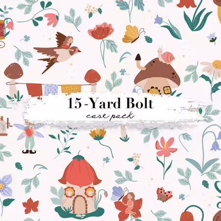 Thimbelina & the Sewing Fairies 15 Yard Case Pack, 20 Bolts