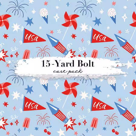 Firecracker 15 Yard Case Pack, 20 Bolts