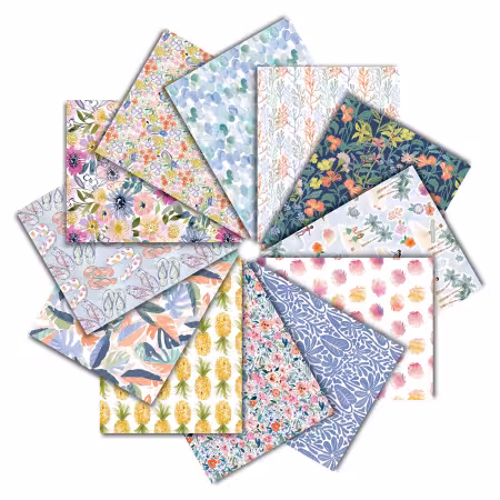 Fat Quarter Aloha, 12pcs, 6 bundle/pack