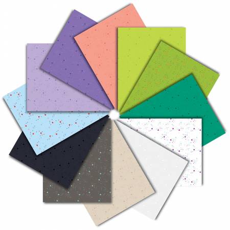 Fat Quarter Kittly Litter Harlequin, 12pcs, 6 bundles/pack