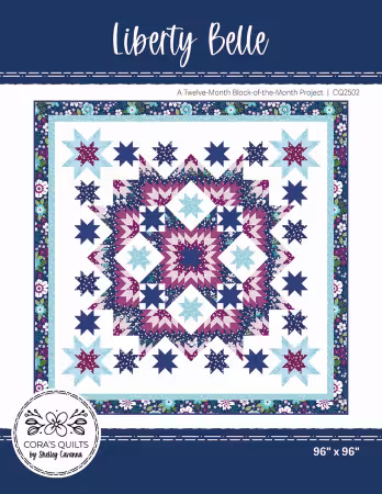 Liberty Belle Block-of-the-Month Quilt Pattern