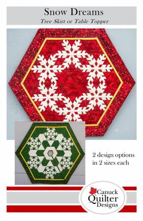 Snow Dreams Tree Skirt or Table Topper