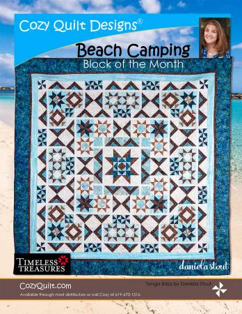 19++ Beach Camping Quilt Pattern