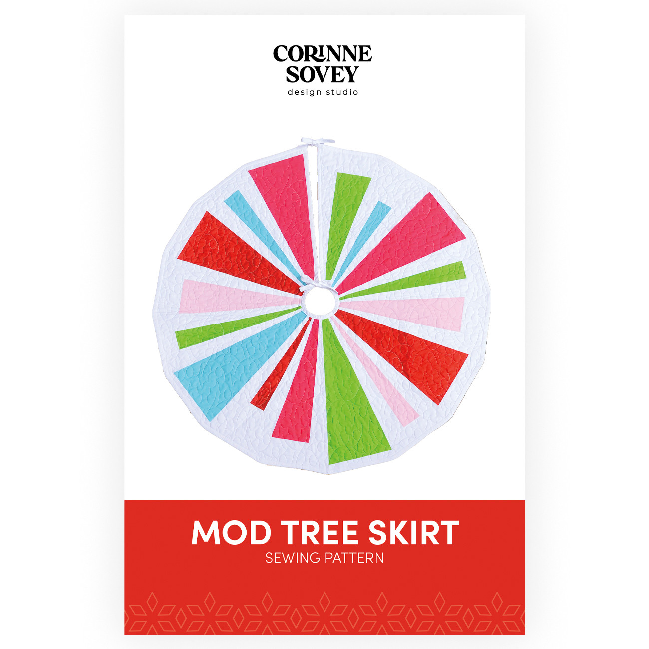 Mod Tree Skirt Pattern