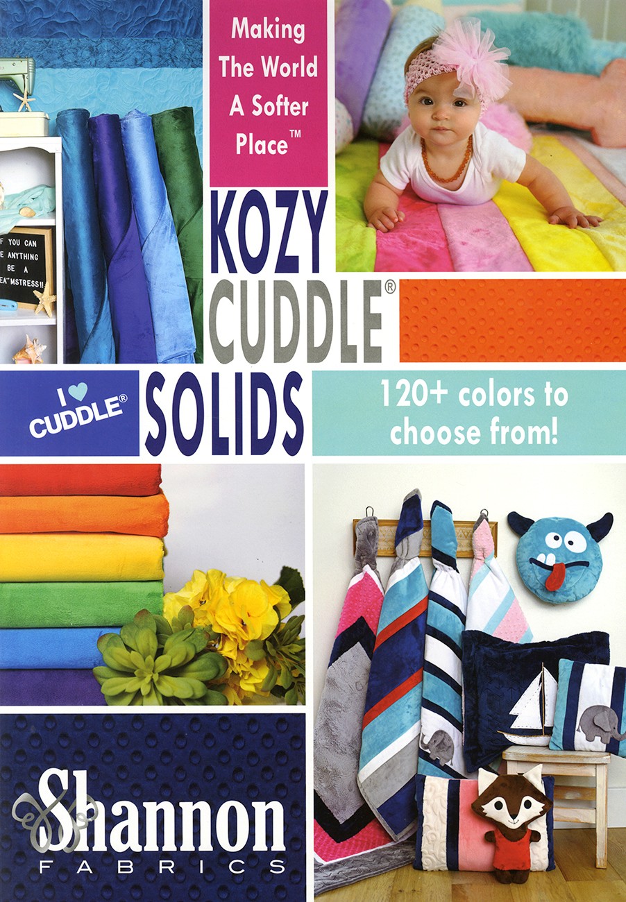 Shannon Kozy Cuddle Solids Sample Card VOL.5