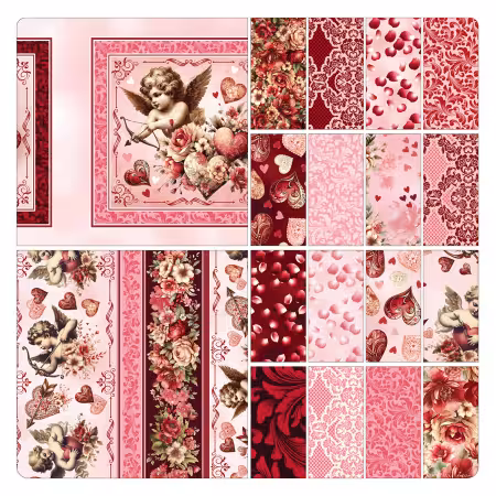 Assortment Cupid's Arrow, 18pcs x 15yds