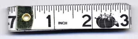 Tape Measure Vinyl White
