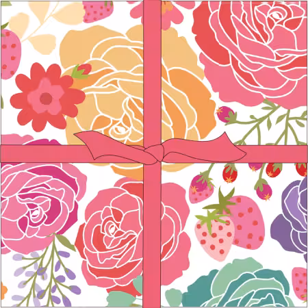 10in Squares Calico Cowgirls, 42pcs, 6 bundles/pack