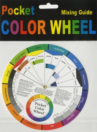 Color Wheel Mixing Guide 5 1/8in