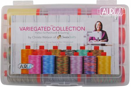 The Variegated Collection by Christa Watson 50wt 12 Large Spools