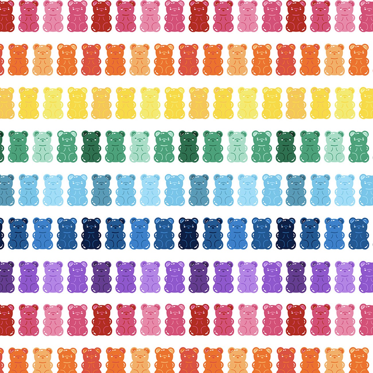 Product Image For DCGUMMYBEARSMULTI.