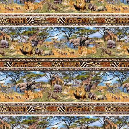 Multi Savanna Panorama