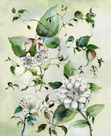 Green Tea Meadowscape -36 Panel