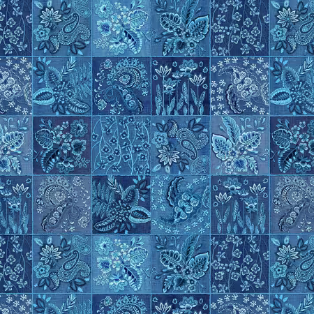 Denim Patchwork Hug