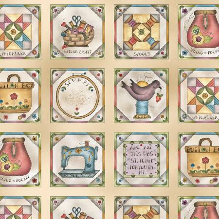 Multi A Stitchers Patchwork