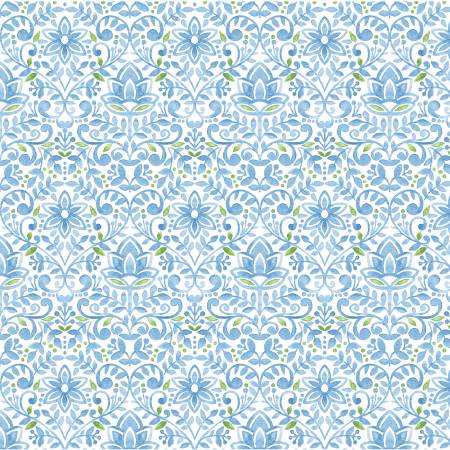 Blue Bluebird Tapestry