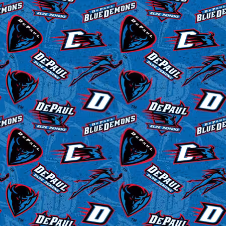 NCAA DePaul University Blue Demons Cotton