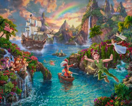 Disney Neverland Digital Panel 36in