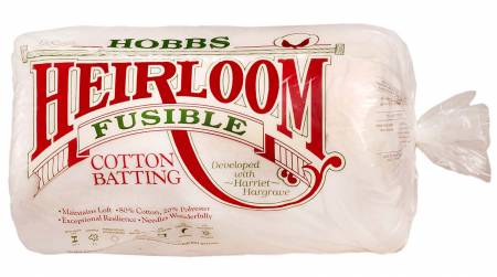 Batting Heirloom Premium Fusible Cotton Blend 90in x 108in