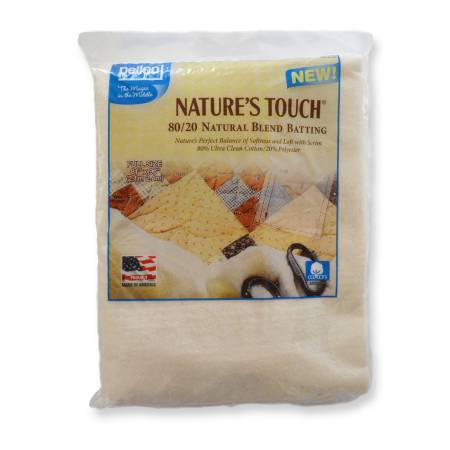 Pellon Natures Touch Natural Blend 80/20 Batting Full-Sized 81in x 96in