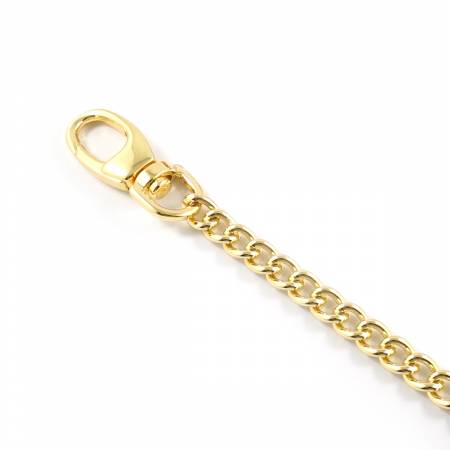 Purse Chain with Hooks 44in Long Gold