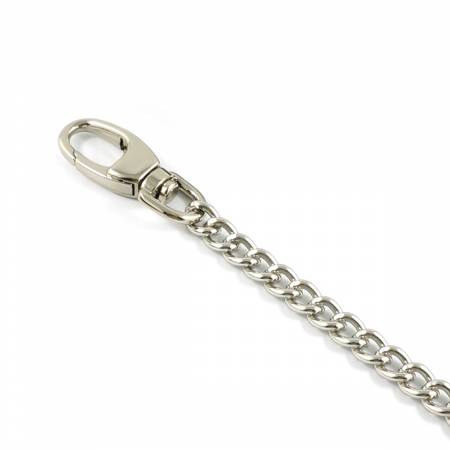 Purse Chain with Hooks 44in Long Nickel