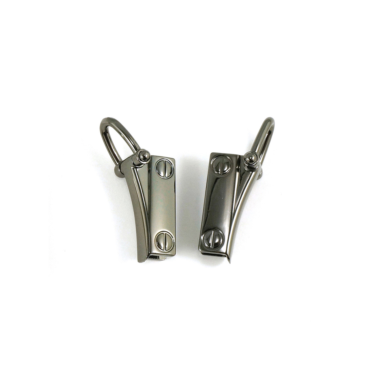 Strap Clip with DRing 2 Pack Gunmetal By MacKay, Janelle