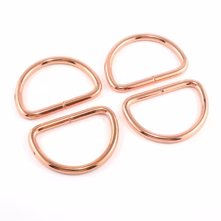 D-rings for 1-1/4in Straps Copper 4pk