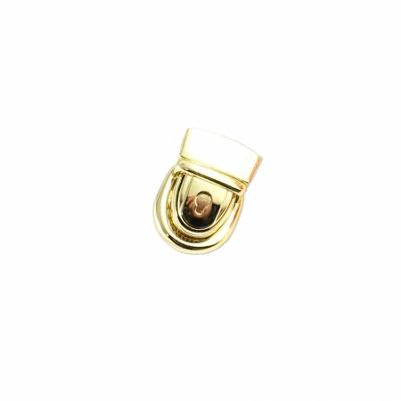 Emmaline Press Lock 1-1/8in Wide Gold