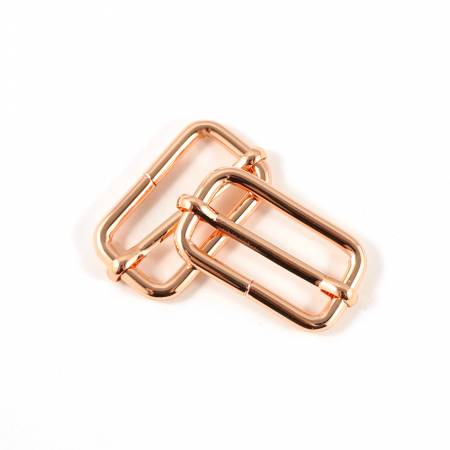 Adjustable Strap Sliders for 1-1/4in Straps Copper 2pk