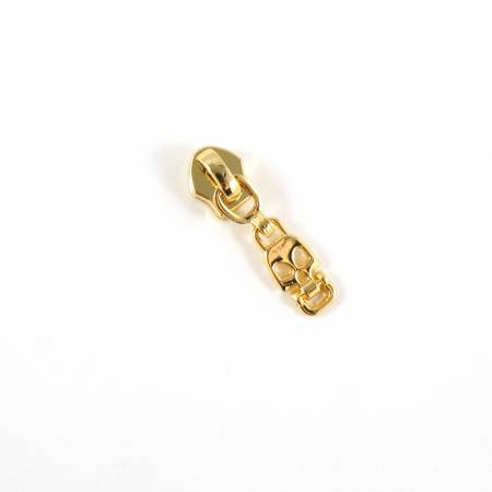 #5 Emmaline Slider with Skull Pull 10 Pack Gold