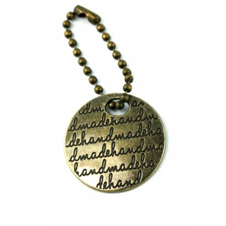 Hanging Tag Handmade in Antique Brass