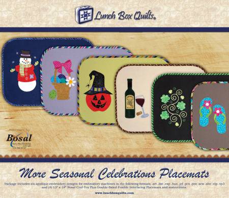 More Seasonal Celebrations Placemats With CD
