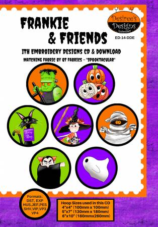 Frankie & Friends Embroidery Designs
