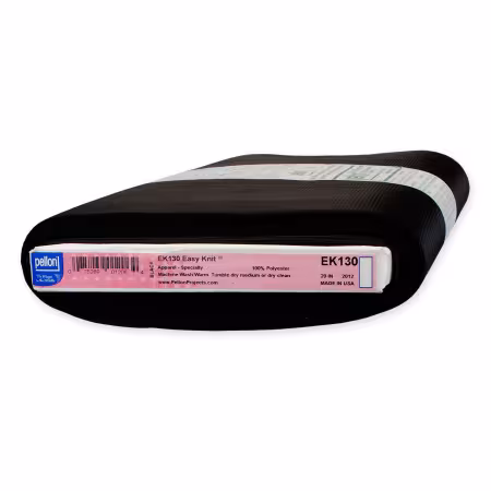 Easy Knit Fusible Tricot Pellon 20in x 25yds Black