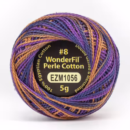 Eleganza 8wt 5-Gram Variegated Perle Cotton Ball 42yd Spook