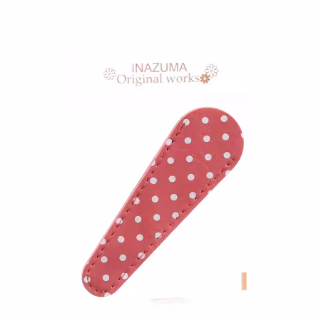 Polka Dot Scissor Sheath Pink