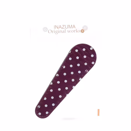Polka Dot Scissor Sheath Purple