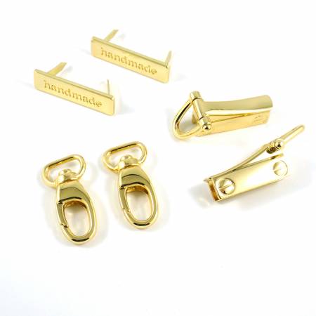 Flora Wristlet Hardware Kit - Gold
