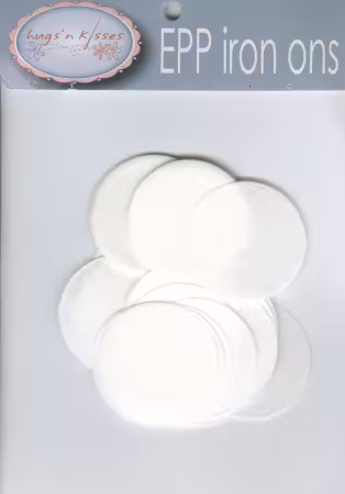 1 1/2in Circles EPP Iron ons x 60