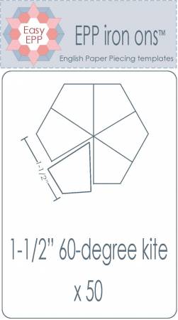 1-1/2in 60-degree Kite EPP Iron-On x 50