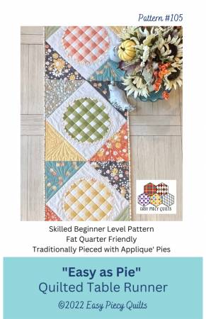 Easy as Pie Quilted Table Runner