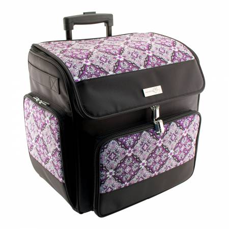 Rolling Papercraft Tote Purple/Multi