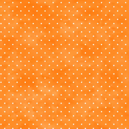 Orange Tiny Dot Flannel