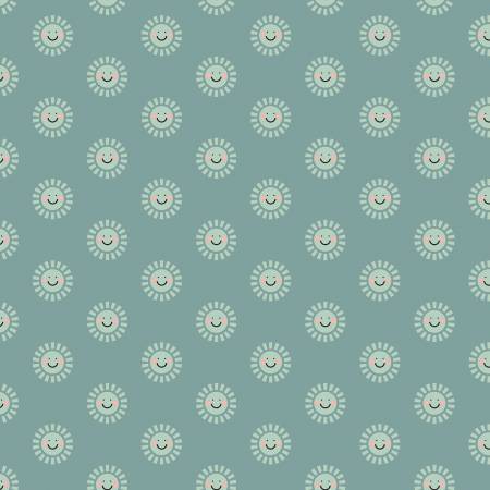 Juvenile Flannel Salt And Honey Sunny Skies Teal