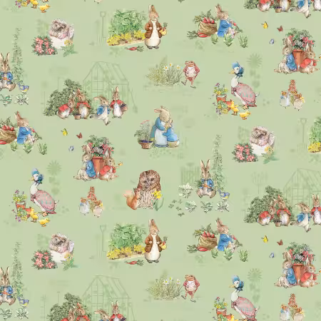 Flannel Peter Rabbit & Friends Characters Fern