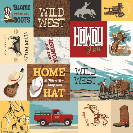 Flannel Cowboys Cowboy Multi