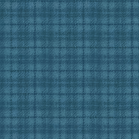 Teal Plaid Woolies Flannel