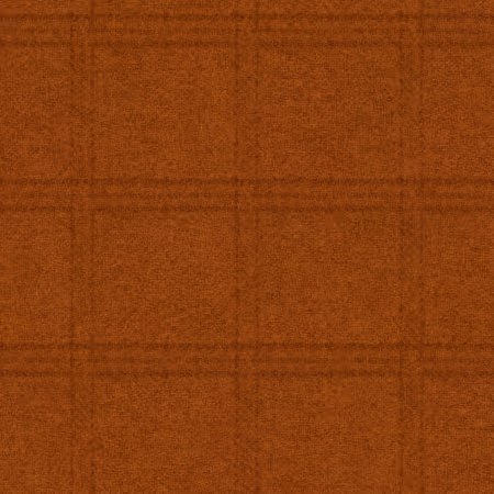 Orange Tartan Grid Flannel