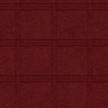 Deep Red Tartan Grid Flannel